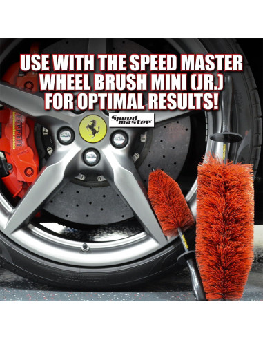Cepillo para Ruedas Speed Master - Paquete de 2 - Cerdas de Espuma