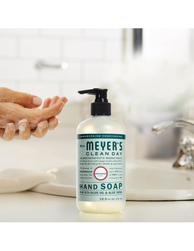 Jabón de Manos Mrs. Meyer's Clean Day Madera de Abedul 370 ml