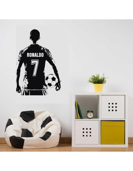 Vinilo de Pared Personalizado The Decal Hub - Fútbol 40x60 cm Vinilo de Pared Personalizado The Decal Hub - Fútbol 40x60 cm