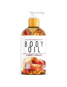 Aceite Corporal Pride and Beauty 240ml Vainilla Ámbar Hidratante