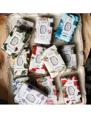 Jabón en Barra Hidratante Panier des Sens Leche de Almendra 2x198g