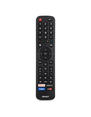 Control Remoto Universal Hisense EN2A27 para Televisores 4K UHD