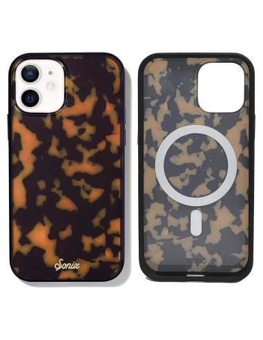 Funda Sonix para iPhone 12/12 Pro Tortuga Marrón MagSafe