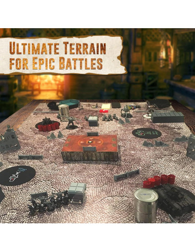 Alfombrilla de Juego de Batalla Melee Mats 48x48 cm Vinilo