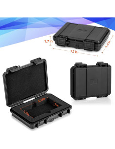 Caja de Almacenamiento Bheddi para 3 Tarjetas Calificadas - Impermeable 2