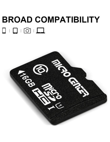 Tarjeta de Memoria Micro SDHC Inland 16GB Clase 10 - 2 Paquete Tarjeta de Memoria Micro SDHC Inland 16GB Clase 10 - 2 Paquete