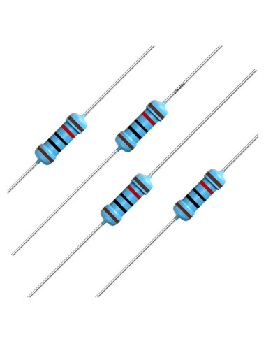 Resistor Fijo 10K Ohm 1/2W Película Metálica 10 PCS
