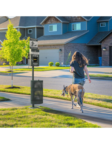 Dispensador de bolsas para desechos de perro UPGORILO con desinfectante Dispensador de bolsas para desechos de perro UPGORILO con desinfectante