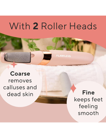 Herramienta Electrónica de Pedicura Flawless Pedi - Eliminador de Callos Herramienta Electrónica de Pedicura Flawless Pedi - Eliminador de Callos