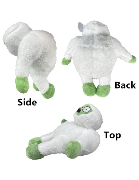 Juguete de Peluche Yeti Zombie JHESAO 26cm Suave PVZ Juguete de Peluche Yeti Zombie JHESAO 26cm Suave PVZ