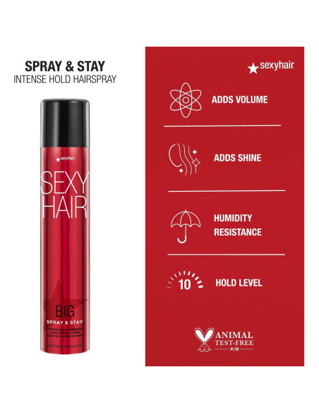 Spray Fijación Intensa SexyHair Big Spray & Stay 42g Spray Fijación Intensa SexyHair Big Spray & Stay 42g
