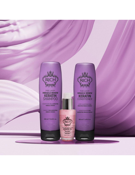 Aceite de Cabello RICO Queratina 65.2 g - Brillo y Anti-Frizz Aceite de Cabello RICO Queratina 65.2 g - Brillo y Anti-Frizz