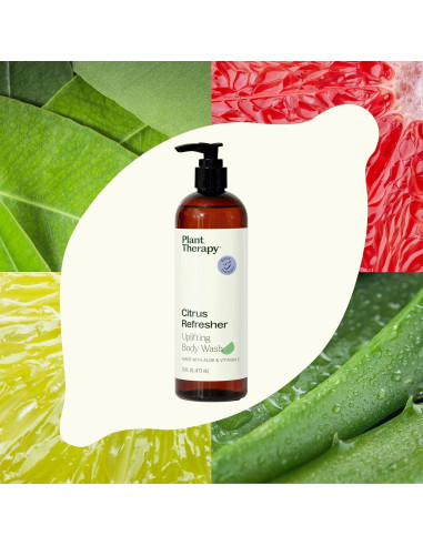 Jabón Corporal Refrescante de Cítricos Plant Therapy 473 ml