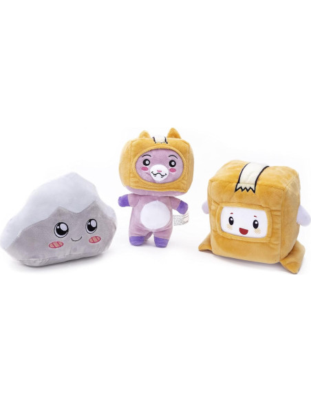 Peluche Coleccionable LankyBox Rocky 15.24 cm para Fans Peluche Coleccionable LankyBox Rocky 15.24 cm para Fans