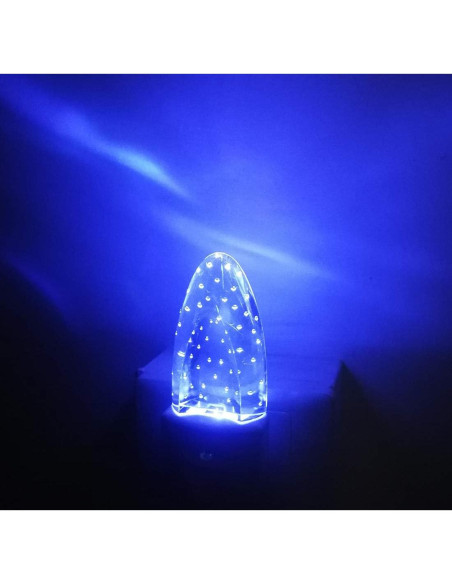 Luz Nocturna LED Multicolor GREENIC 4 Pcs Sensor Crepúsculo Luz Nocturna LED Multicolor GREENIC 4 Pcs Sensor Crepúsculo