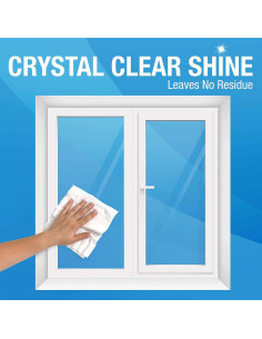 Toallitas Milagrosas para Vidrio - 30 Unidades Desechables 2