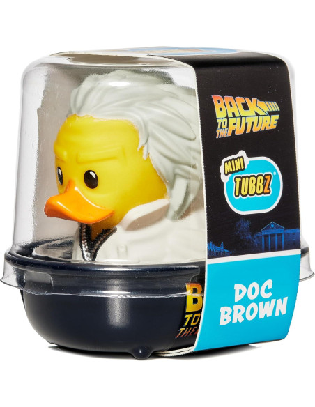 Mini TUBBZ Pato de Goma Doc Brown - Regreso al Futuro Mini TUBBZ Pato de Goma Doc Brown - Regreso al Futuro