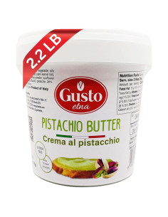 Crema de Pistacho Gusto Etna 1 kg - Mantequilla Dulce Italiana