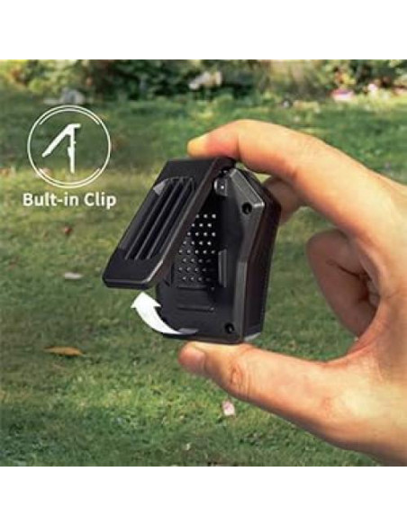 Altavoz Bluetooth DEXSCOUT Gris con Clip y 12h Batería Altavoz Bluetooth DEXSCOUT Gris con Clip y 12h Batería
