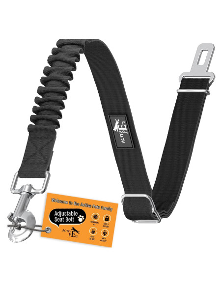 Cinturón de Seguridad para Perros Active Pets, Ajustable 53-78 cm Cinturón de Seguridad para Perros Active Pets, Ajustable 53-78 cm