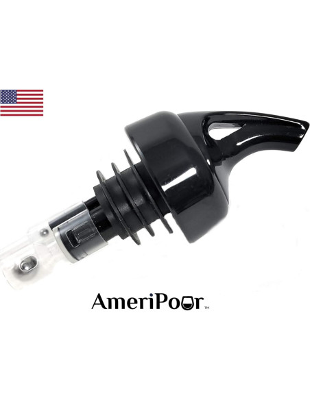 Vertedores Medidos AmeriPour - 3 Pack 45ml Negro Vertedores Medidos AmeriPour - 3 Pack 45ml Negro