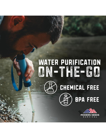 Purificador de Agua Ready Filter - Ultraligero y Portátil Purificador de Agua Ready Filter - Ultraligero y Portátil