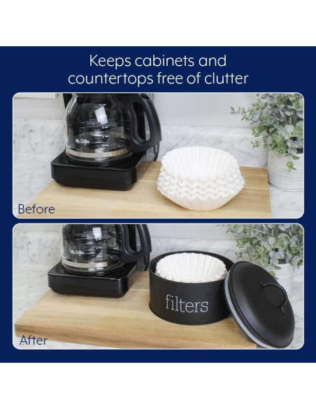 Soporte para Filtros de Café AuldHome Negro 15.24cm x 17.78cm Soporte para Filtros de Café AuldHome Negro 15.24cm x 17.78cm