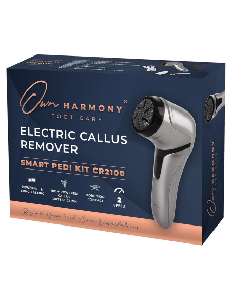 Removedor de Callos Eléctrico Own Harmony CR2100 - 3 Rodillos Removedor de Callos Eléctrico Own Harmony CR2100 - 3 Rodillos