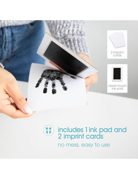 Tinta Limpia Pearhead para Bebés M/L - Sin Desorden, Negro Tinta Limpia Pearhead para Bebés M/L - Sin Desorden, Negro