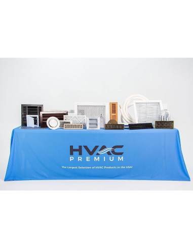 Rejilla de Aire de Retorno HVAC Premium 4x4 Pared Techo Blanca