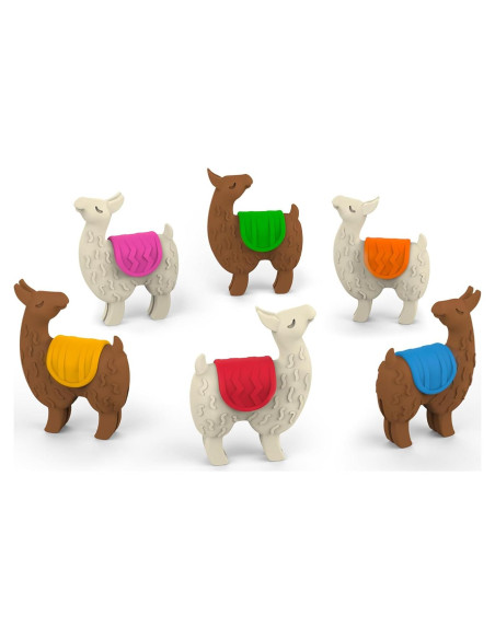Marcadores de Bebida Llama Tiny Prancers Genuine Fred - Set de 6 Marcadores de Bebida Llama Tiny Prancers Genuine Fred - Set de 6