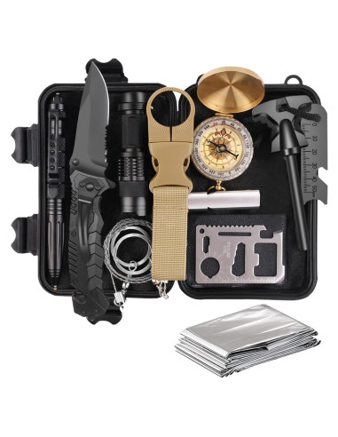 Kit de Supervivencia 13 en 1 TRSCIND para Hombres