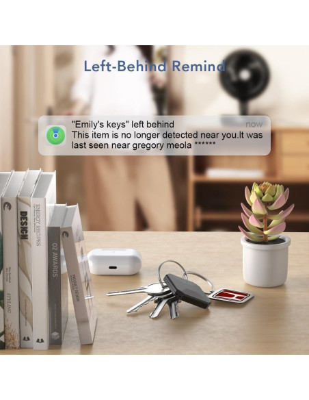 Localizador Bluetooth JianHan JH-Finder-B02 Negro - Apple Find My Localizador Bluetooth JianHan JH-Finder-B02 Negro - Apple Find My