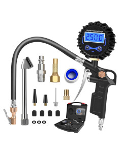 Medidor de Presión de Neumáticos Digital AmazStove 250 PSI