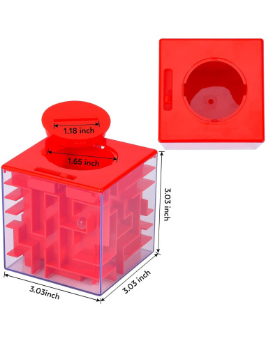 Caja de rompecabezas de dinero Twister.CK 6PCS divertida