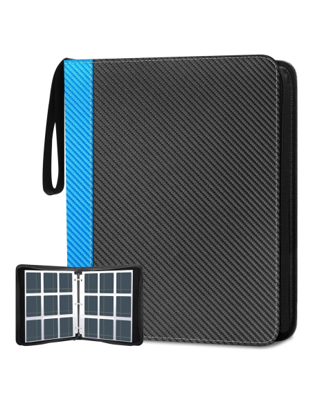 Carpeta de Tarjetas Coleccionables HYMENEX 900 Bolsillos PU Carpeta de Tarjetas Coleccionables HYMENEX 900 Bolsillos PU