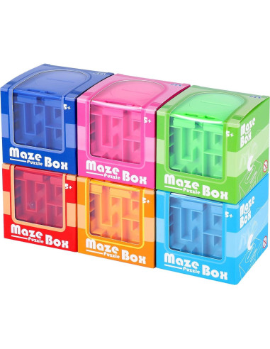 Caja de rompecabezas de dinero Twister.CK 6PCS divertida