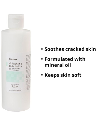 Loción Hidratante Corporal McKesson 255 g Aroma Bebé Fresco