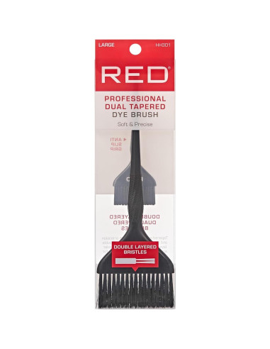 Cepillo de Tinte Profesional RED by Kiss - Doble Punta Grande