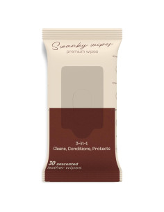 Toallitas de Cuero Swanky - 30 Unidades, Limpieza y Acondicionamiento