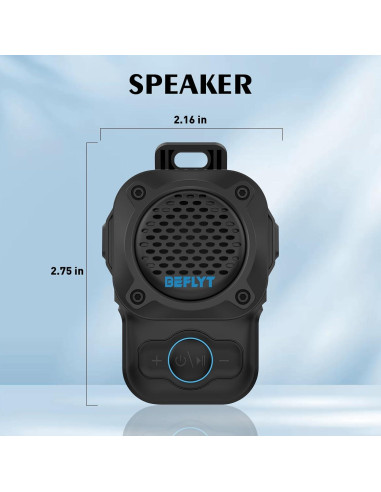 Altavoz Bluetooth portátil Genérico HT-01 IPX7 10H Negro