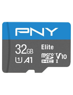 Tarjeta de Memoria PNY 32GB microSDHC Clase 10 U1 V10 100MB/s