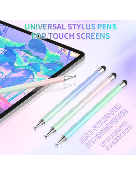 Bolígrafo Stylus 2 en 1 Dilizu para Pantalla Táctil - Negro Bolígrafo Stylus 2 en 1 Dilizu para Pantalla Táctil - Negro