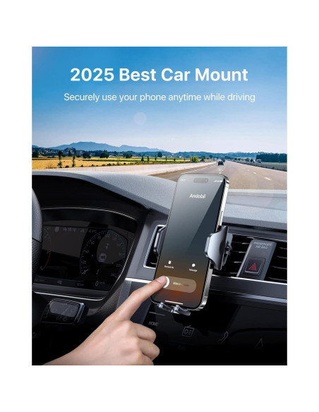 Soporte para Teléfono de Automóvil Andobil - Clip Ventilación 360 Soporte para Teléfono de Automóvil Andobil - Clip Ventilación 360