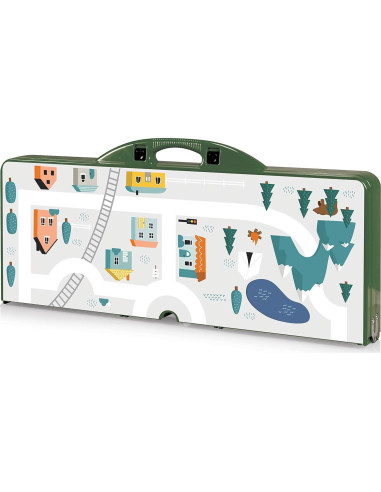 Mesa de Picnic Plegable PICNIC TIME con Orificio para Paraguas