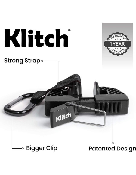 Clip para Calzado Klitch - Organizador de Zapatos Negro Clip para Calzado Klitch - Organizador de Zapatos Negro