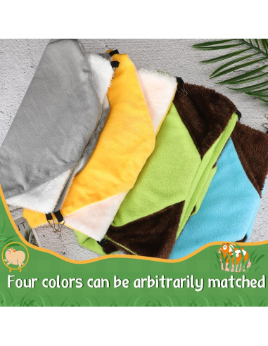 Hamaca Doble Capa para Hurones Nuogo 34x34cm 4 Colores