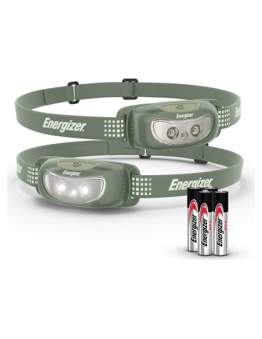 Linterna Frontal Energizer LED 100 Lúmenes Paquete de 2