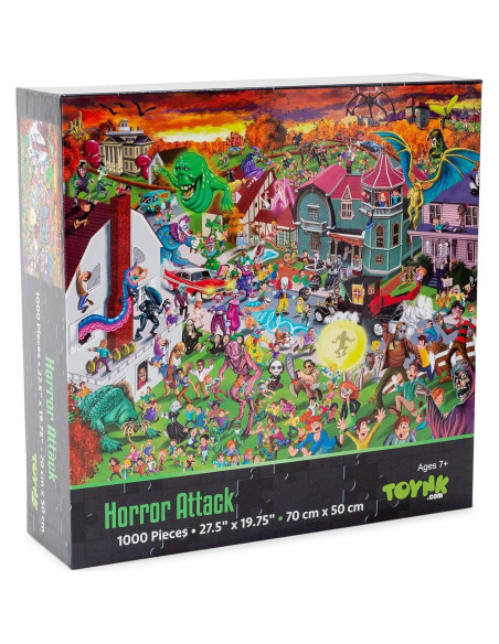 Rompecabezas 1000 Piezas Toynk Horror Attack 71 x 50 cm Rompecabezas 1000 Piezas Toynk Horror Attack 71 x 50 cm