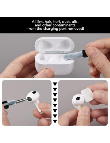 Kit de limpieza multifuncional Tassmpitor para iPhone y Airpods